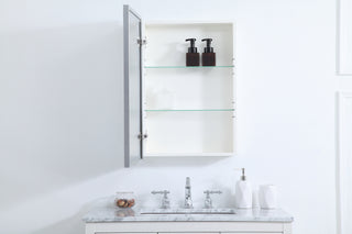 Wyn Medicine Cabinet in Silver