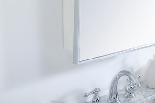 Wyn Medicine Cabinet in Silver