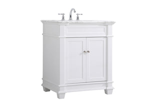 Wesley Bathroom Vanity Set in White
