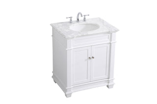 Wesley Bathroom Vanity Set in White