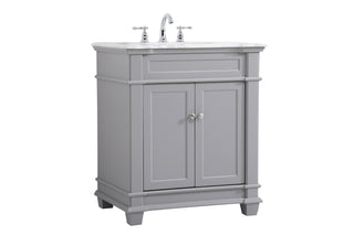 Wesley Bathroom Vanity Set in Grey