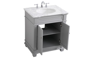 Wesley Bathroom Vanity Set in Grey