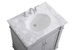 Wesley Bathroom Vanity Set in Grey
