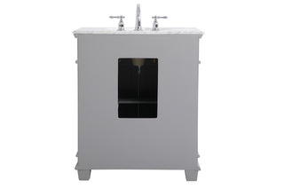 Wesley Bathroom Vanity Set in Grey