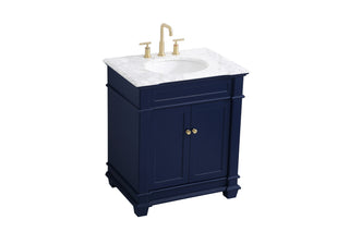 Wesley Bathroom Vanity Set in Blue