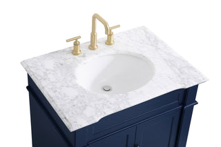 Wesley Bathroom Vanity Set in Blue