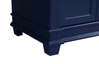 Wesley Bathroom Vanity Set in Blue