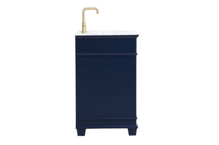 Wesley Bathroom Vanity Set in Blue