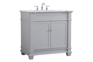 Wesley Bathroom Vanity Set in Grey