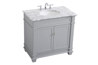Wesley Bathroom Vanity Set in Grey