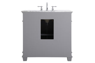 Wesley Bathroom Vanity Set in Grey