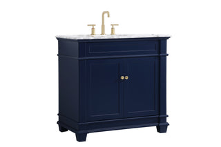 Wesley Bathroom Vanity Set in Blue