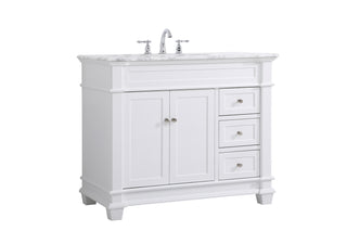 Wesley Bathroom Vanity Set in White