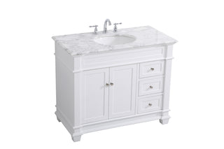 Wesley Bathroom Vanity Set in White