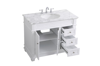 Wesley Bathroom Vanity Set in White