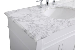 Wesley Bathroom Vanity Set in White