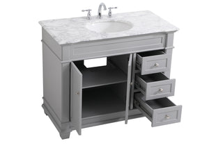 Wesley Bathroom Vanity Set in Grey
