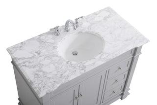 Wesley Bathroom Vanity Set in Grey