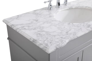 Wesley Bathroom Vanity Set in Grey