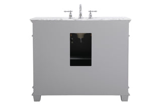 Wesley Bathroom Vanity Set in Grey