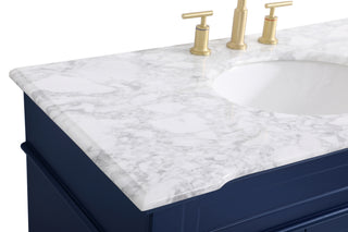 Wesley Bathroom Vanity Set in Blue