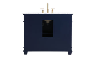 Wesley Bathroom Vanity Set in Blue