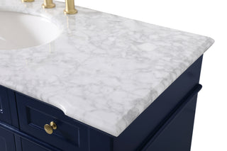 Wesley Bathroom Vanity Set in Blue