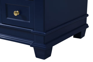 Wesley Bathroom Vanity Set in Blue