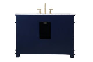 Wesley Bathroom Vanity Set in Blue