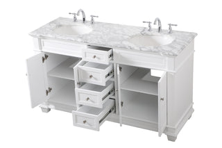 Wesley Bathroom Vanity Set in White