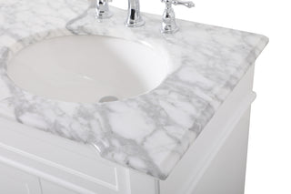 Wesley Bathroom Vanity Set in White