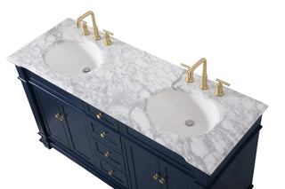 Wesley Bathroom Vanity Set in Blue
