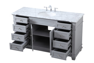 Wesley Bathroom Vanity Set in Grey