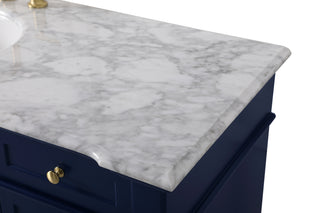 Wesley Bathroom Vanity Set in Blue