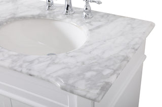 Wesley Bathroom Vanity Set in White