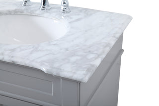 Wesley Bathroom Vanity Set in Grey