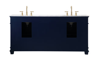 Wesley Bathroom Vanity Set in Blue
