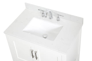 Aubrey Bathroom Vanity Set in White