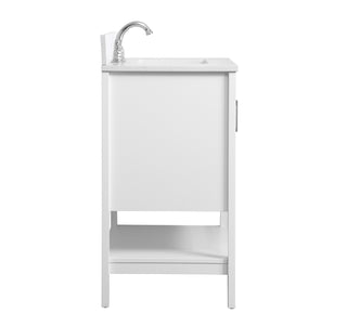 Aubrey Bathroom Vanity Set in White