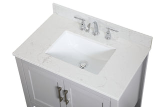 Aubrey Bathroom Vanity Set in Grey
