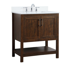 Aubrey Bathroom Vanity Set in Expresso