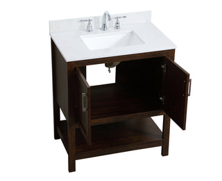 Aubrey Bathroom Vanity Set in Expresso