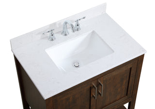 Aubrey Bathroom Vanity Set in Expresso