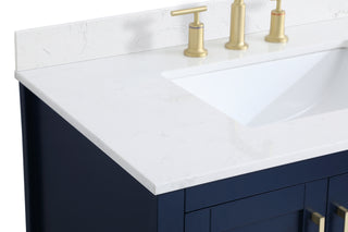 Aubrey Bathroom Vanity Set in Blue