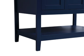 Aubrey Bathroom Vanity Set in Blue