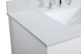 Aubrey Bathroom Vanity Set in White