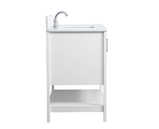 Aubrey Bathroom Vanity Set in White