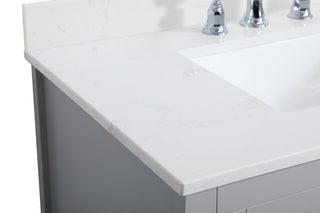 Aubrey Bathroom Vanity Set in Grey