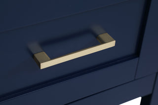 Aubrey Bathroom Vanity Set in Blue
