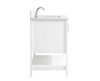 Aubrey Bathroom Vanity Set in White